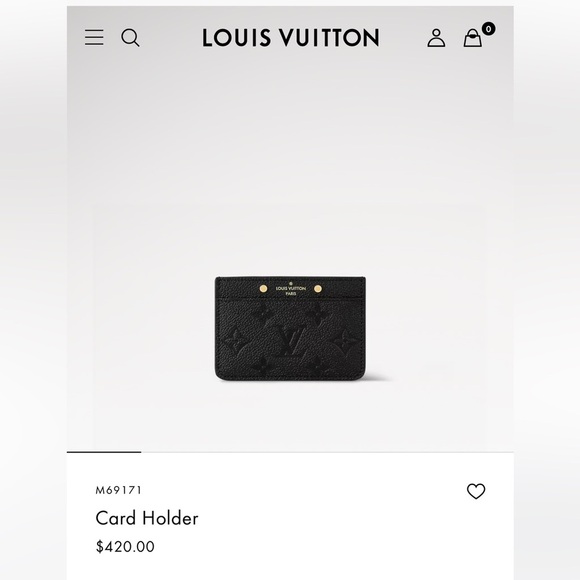 Louis Vuitton Card Holder Monogram Empriente Leather Braun - Picture 4 of 7